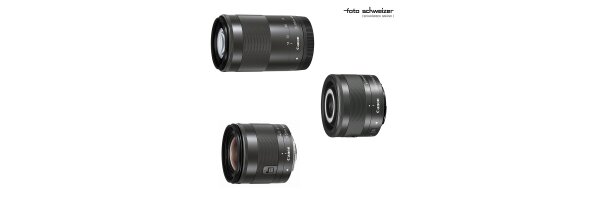 Canon Systemobjektive und Konverter
