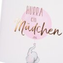 Goldbuch Babyalbum Hurra ein M&auml;dchen 30x31cm