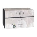 Lampe Berger Geschenkset Facette Noire & 250ml Duft Caresse De Coton/  Cotton Carees/ Zarte Baumwollblüte von Maison Berger