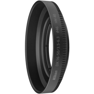 Nikon Gegenlichtblende HN-40 für NIKKOR Z DX 16–50 mm 1:3,5–6,3 VR