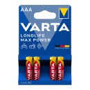 Varta Longlife Max Power Micro 4er Bl. (AAA/LR03) Alkaline Batterien
