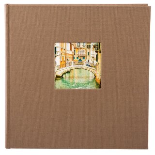 Goldbuch Buchalbum Bella Vista 25 x 25 cm  haselnuss