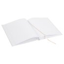 Goldbuch Gästebuch Whith Love 23x25cm 176 Seiten