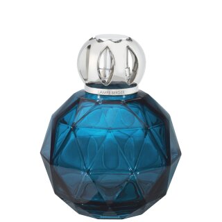 Lampe Berger Flacon Geode Bleue lackiertes Glas von Maison Berger