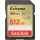 Sandisk Extreme SDXC UHS-1 Speicherkarte 512 GB