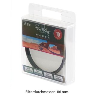 Peter Hadley MC Nano UV-Filter Premium Line 86 mm20% Aktion