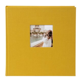 Goldbuch Buchalbum Bella Vista 25 x 25 senf