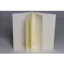 v.Transehe Leporellobücher gelb mit Schleifenbindung für 10 Fotos