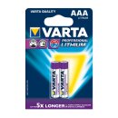Varta Lithium Batterie Micro (AAA/FR03) Professional 2er...