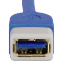 Hama USB 3.0 Verl&auml;ngerungskabel 1.8m vergoldet doppelt geschirmt