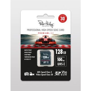 Peter Hadley 128 GB SDXC-Karte Prof. HighSpeed Class10 UHS-I U3