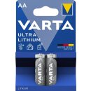 Varta Ultra Lithium Batterie Mignon (AA/FR6) 2er Blister