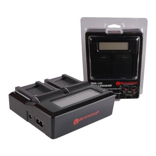 BERENSTARGH Dual LCD USB Ladegerat f. Casio NP 70 Exilim EXZ150 EX Z1 65 99