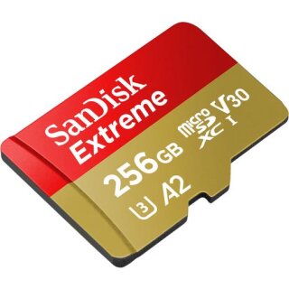 SanDisk Extreme® microSD -UHS-I-Speicherkarte 256 GB