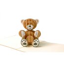 Klappkarte Teddy