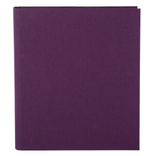 Goldbuch Ringbuch A4 Bella Vista aubergine 26x32cm