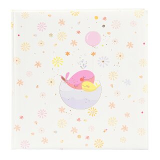 Goldbuch Babyalbum Little Whale pink 25x25cm