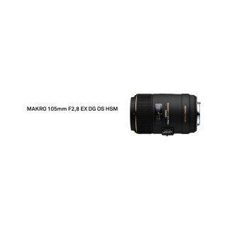 Sigma 105mm 2.8 EX DG OS HSM Makro Nikon AF